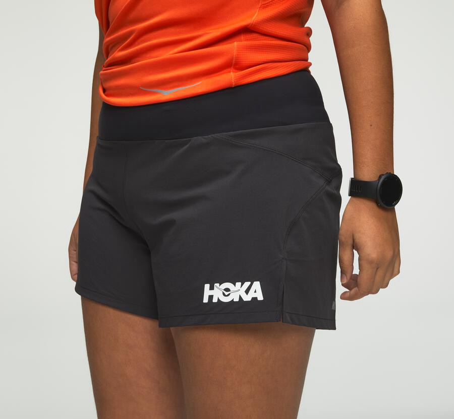 Hoka Australia One One Performance - Womens Shorts Black - PSJLX-7216